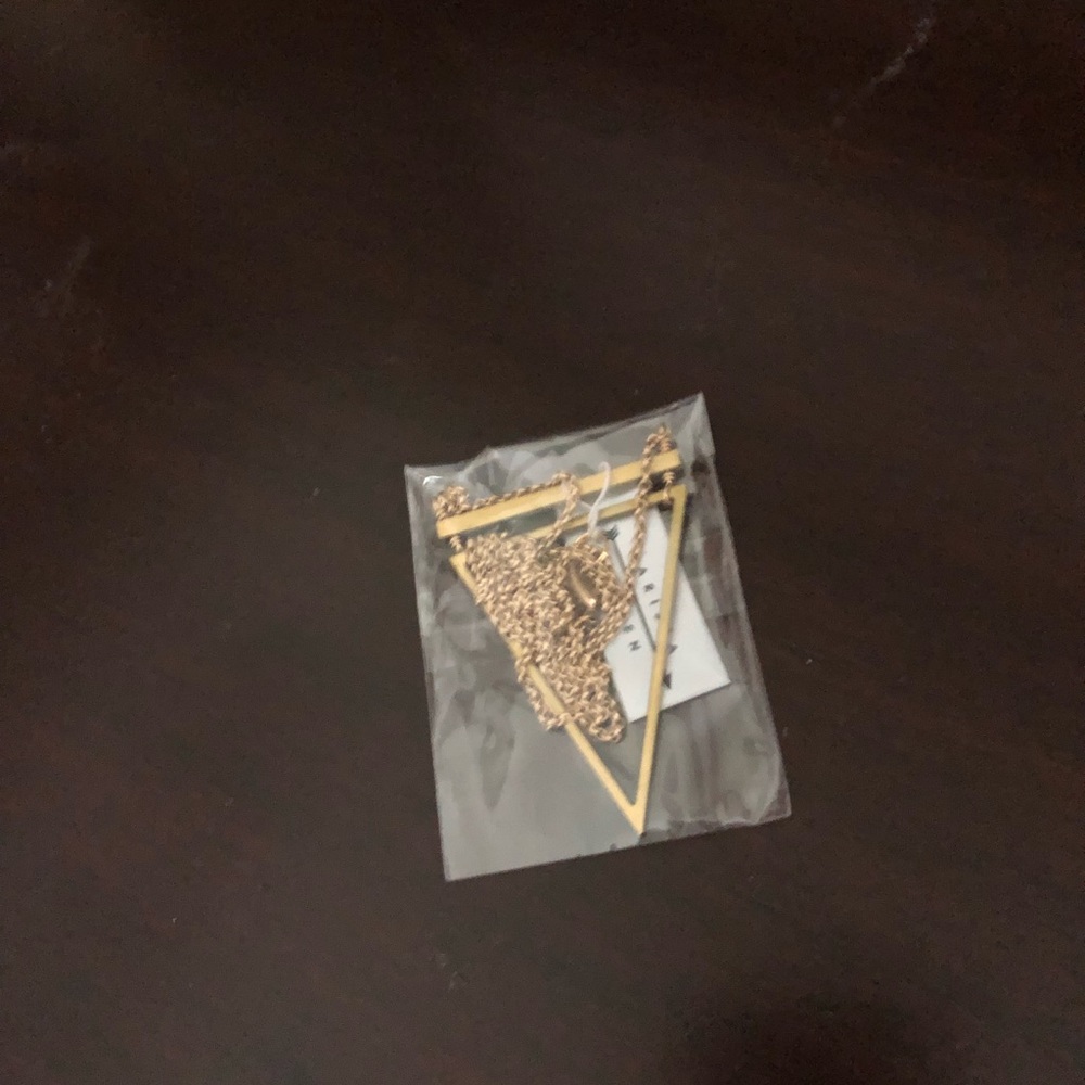 Only one left! HP! Triangle Necklace - Picture 4 of 6